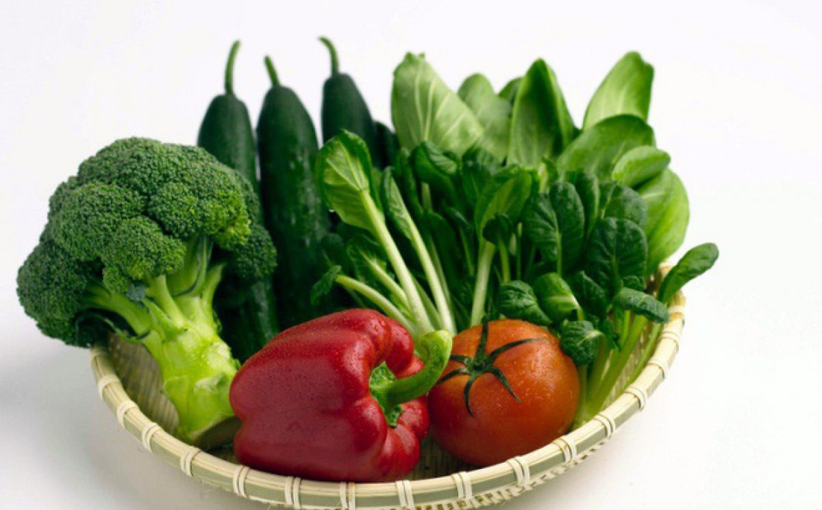 Bổ sung nhiều rau xanh trong thực đơn giảm cân