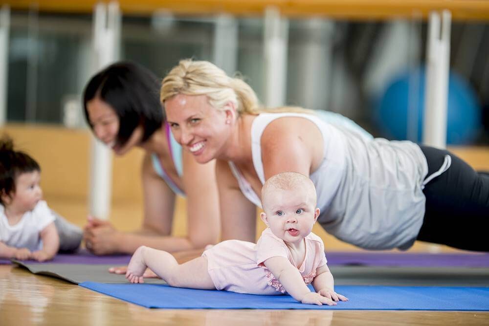 Tập thể dục giúp các mẹ có tinh thần thoải mái